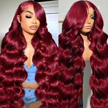100% Single-Donor Human Hair HD Lace Front Wig